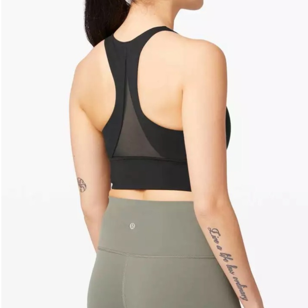 Invigorate Bra Long Line Black 2